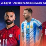 Argentina vs Egypt