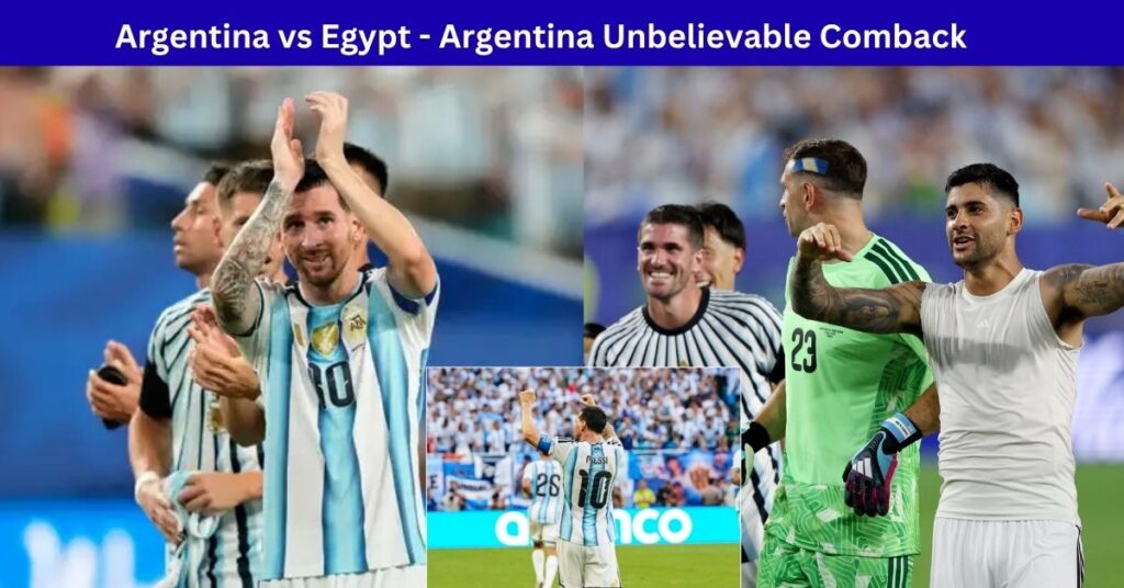 Argentina vs Egypt