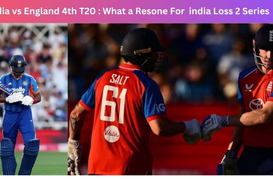 India vs England 4th T20